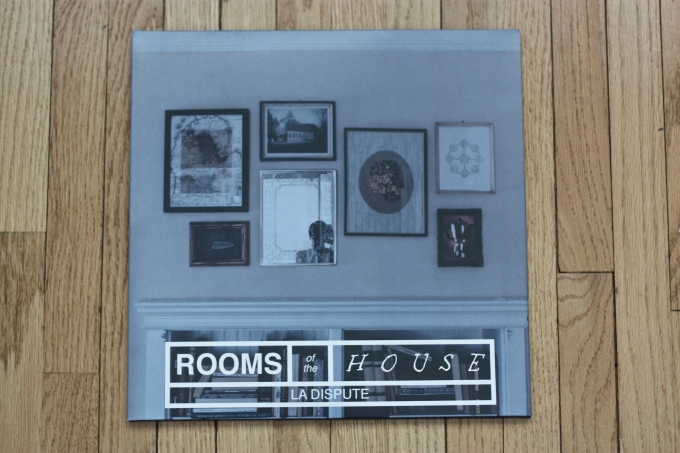 The front cover of La Dispute's new album, Rooms of the House.